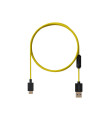 Pulsar USB-C Paracord Cable - Yellow