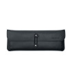 Travel Pouch Saffiano Leather Black K9 Pro