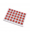 Gateron Low Profile Switch Set 35pcs/Set Red