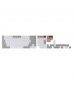 Keychron ABS Full Set Keycap Set Light Grey